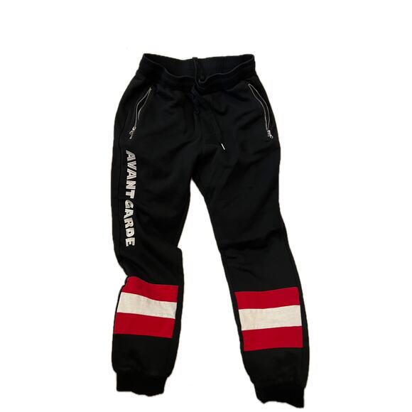 Avant Garde Black Red Sweat Suit Mens XL - Picture 4 of 6